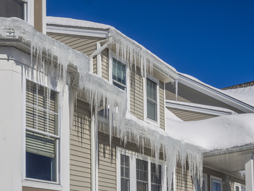 Ice dams home builder contractor Bridgewater vt